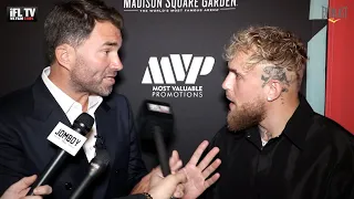 HEATED! - JAKE PAUL INCREDIBLY CALLS OUT EDDIE HEARN'S ENTIRE STABLE WHO HAVE HAD 10 OR LESS FIGHTS