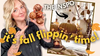 let's decorate my home for Autumn Season! 🍂 *BUDGET* Thrift Flip Decor!