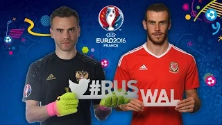 2016 Euro France-Wales vs Russia 3-0 Football Highlights (20-06-2016)