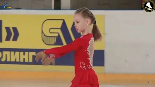 Anna Sokolova(2008), SP, 2019.02.25 Moscow Novice Championships