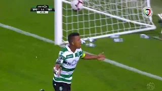 Goal | Golo Nani: Sporting (2)-1 V. Setúbal (Liga 18/19 #2)