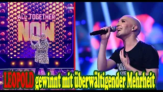 „All Together Now“ Finale 2022: LEOPOLD gewinnt mit überwältigender Mehrheit, der Schlüssel zum Sieg