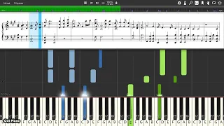 Bear McCreary - Wander My Friends - Piano tutorial and cover (Sheets + MIDI)