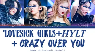 BLACKPINK  - Lovesick Girls + HYLT + Crazy Over You (award performance concept) [Your Girl Group]