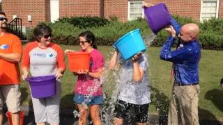 Harbin Clinic administrative team gets frosty in the ALS Ice Bucket Challenge