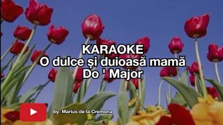 ❤️Cântec pentru mama (Do ' Maj) - KARAOKE (cover Aurel Tămaș)