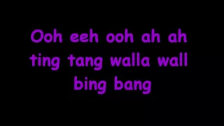 Witch Doctor -Ooh Eeh Ooh Ah Aah Ting Tang  (lyrics)