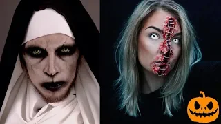 Scary Makeup Transformations | Best Halloween SFX Makeup Tutorials 2018