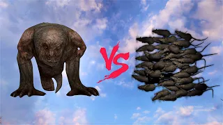 Pseudogiant VS Rat Swarm (unexpected outcome) | S.T.A.L.K.E.R.