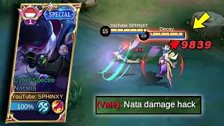 NATALIA PERFECT GAME AND BEST BUILD AFTER REVAMP !🔥| EX TOP 1 GLOBAL NATALIA BEST BUILD 2023