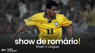 Melhores Momentos de Romário: Brasil vs Uruguai | Eliminatórias para Copa 94