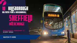 First South Yorkshire | 18 | Hillsborough - Firth Park - Meadowhall - Gleadless Townend - Sheffield