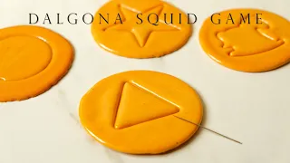 How to make Dalgona from Squid Game┃Korean Candy