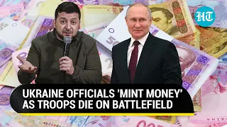 Fresh Embarrassment For Zelensky; Ukrainian Officials 'Caught Minting Money' Amid Bloody War