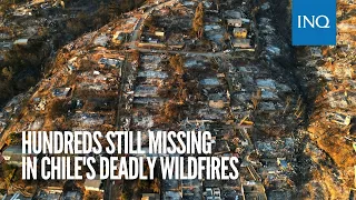 Hundreds still missing in Chile's deadly wildfires