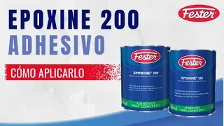 Epoxine 200 👉 Como Aplicarlo👈 | Adhesivo para Concreto | Adhesivo Epóxico