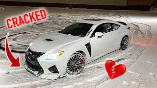 Chicago weather BROKE my RCF!! :(