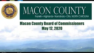 Macon County NC Commissioners Live Stream