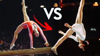 Gymnastics of the 1970’s | Nadia Comaneci VS Nellie Kim!