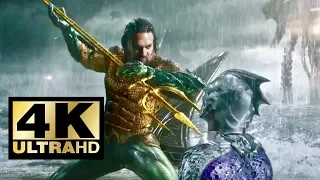 King Orm Vs Arthur Curry Aquaman Movie Clip 4K