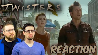 Twisters Official Trailer 2 Reaction | Glen Powell | Anthony Ramos