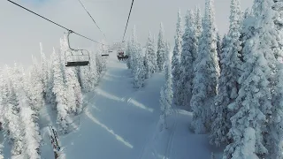 Big Mountain Ski Day in Whitefish, MT 1/7/2021