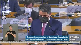 Omar Aziz debocha da tropa de choque bolsonarista na CPI da Pandemia