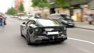The LOUDEST STRAIGHT PIPED Ferrari F12 to ever hit the streets of London!