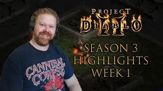 Project Diablo 2 Season 3 Week 1 - Insane drops and corruptions!