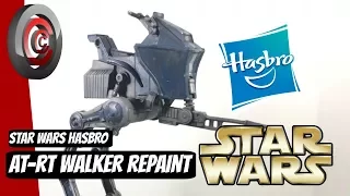 Star Wars Hasbro AT-RT Toy Repaint Tutorial - Cool Custom Collectibles