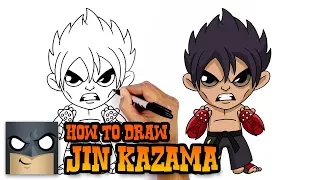 How to Draw Jin Kazama | Tekken
