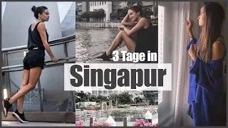 Singapur Vlog - 3 Tage Food Diary - Urlaub abgebrochen :( - Meine Geheimtipps - Sport auf Reisen