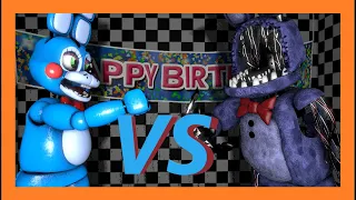 Toy bonnie vs Withered Bonnie (Fnaf/SFM)