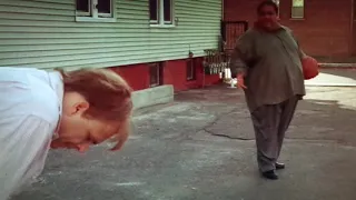 Ralphie Cifaretto and Vito playing basketball. Clip from Sopranos.