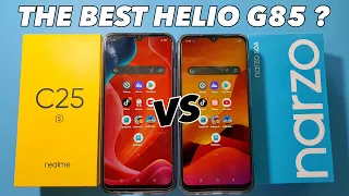 Realme C25s VS Narzo 50a - Speed Test Comparison