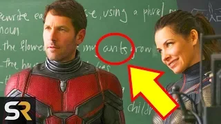 25 Important Things You Missed in Ant-Man And The Wasp