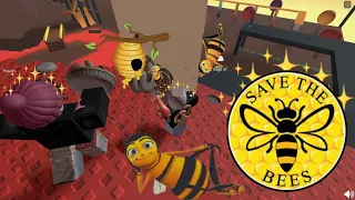Saving the Bees in Roblox!!