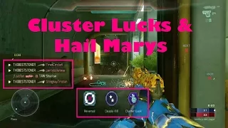 Epic Grenades Montage (Cluster Luck and Hail Mary Grenade Kills) [Halo 5 Guardians]