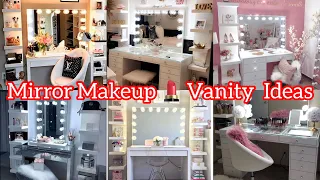 35+ Makeup 💄Vanity And Mirror SetUp Ideas || Makeup Vanity Ideas For Bedroom || The Dressify Diary
