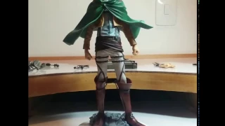 UNBOXING Attack On Titan _ Shingeki No Kyojin Banpresto Master stars 3D maneover gear weapon [levi]