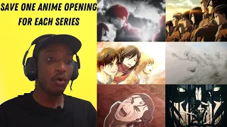 Save One Anime OPENING for each series