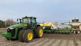 Farming with new 8R 410!