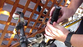 Bicycle Handlebar Heightening Device from aliexpress. How to install