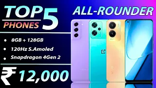 Top 5 Best Smartphone Under 12000 In INDIA | Best Phone Under 12000 February 2024