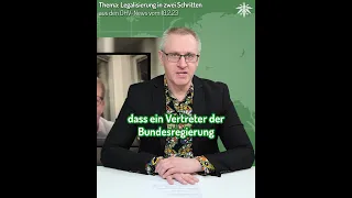 Legalisierung in zwei Schritten? | Clip aus den DHV-News vom 10.02.2023