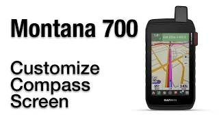 Garmin Montana 700 700i 750i -How to Use, Calibrate And Customize Compass Page
