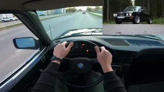 1982 BMW 5 Series [E28 518 90 Hp] | Pov Test Drive #povtestdrive