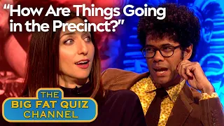 Richard Ayoade's American Accent Wows Chelsea Peretti | Big Fat Quiz