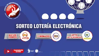 Sorteo Lot Elect Nuevos Tiempos Rev 19293, 3Monazos 1719, Lotto y Lotto Revancha 2235.  04-05-22 JPS