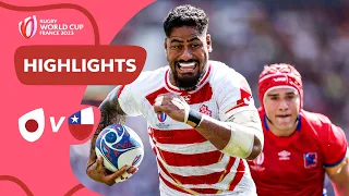 Japan Blossom in Toulouse! | Japan v Chile |  Rugby World Cup 2023 Match Highlights